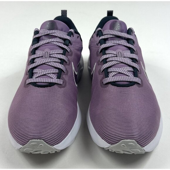 Nike Downshifter 12 Womens Purple White Gray Running Shoes Sneakers DD9294-500 - Picture 4 of 12